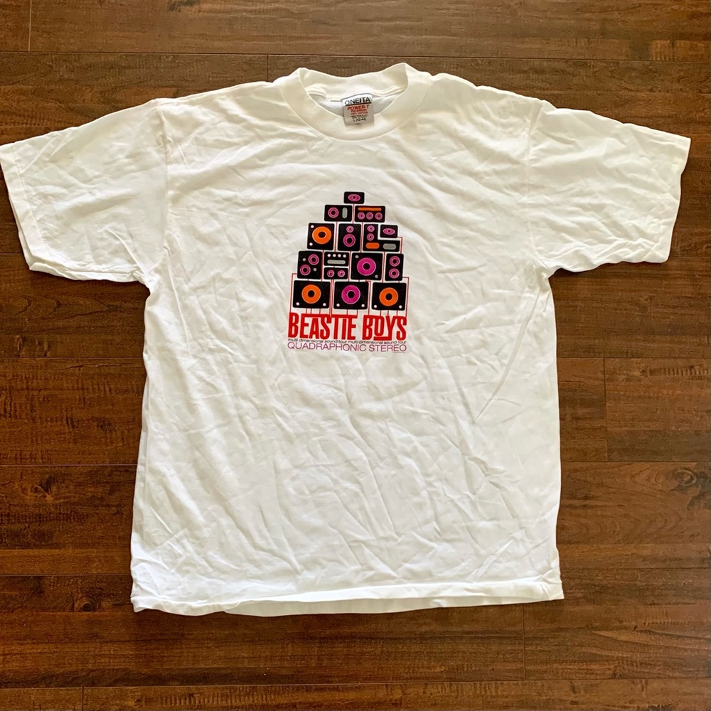 Vintage Beastie Boys 1995 Original Quadraphonic Stereo Tour Teeshirt
